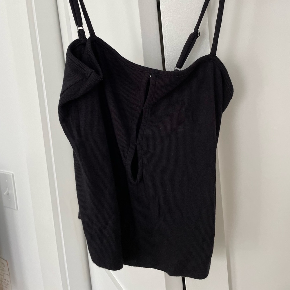Black Tan Top